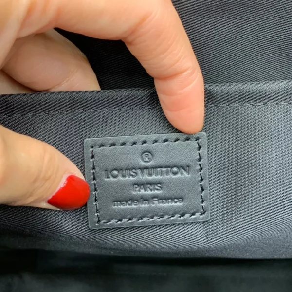 LV Sac Plat 24h Black Monogram Taurillon Leather - RBV31