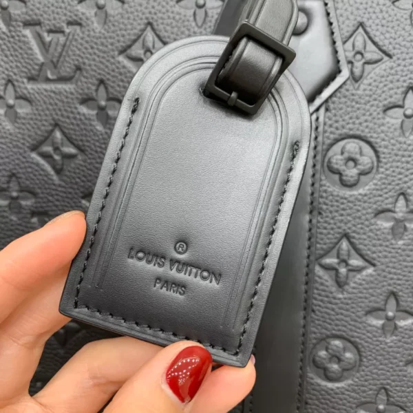 LV Sac Plat 24h Black Monogram Taurillon Leather - RBV31