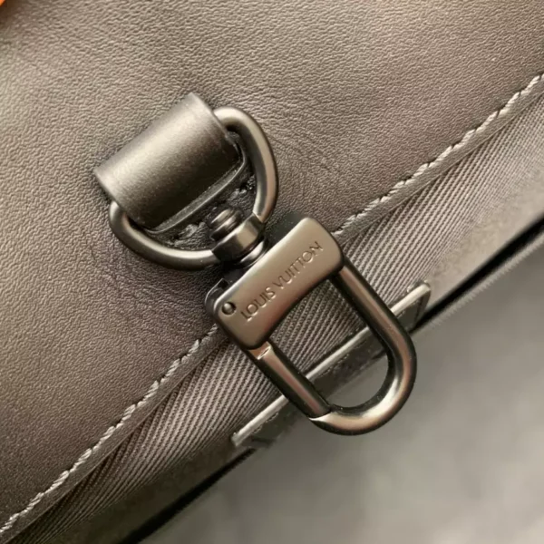 LV Sac Plat 24h Tote Bag Embossed Taurillon Monogram Cowhide Leather - RBV30