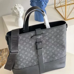 LV Saumur Tote Bag Monogram Eclipse - RBV28
