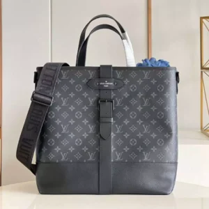 LV Saumur Tote Bag Monogram Eclipse - RBV28