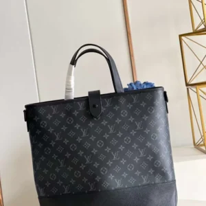 LV Saumur Tote Bag Monogram Eclipse - RBV28