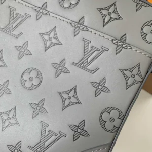 LV Trio Messenger Bag Grey Monogram Shadow Leather - RBV34