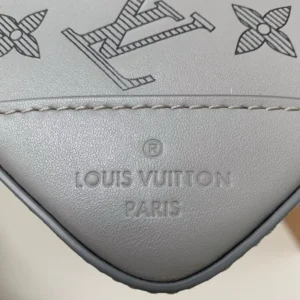LV Trio Messenger Bag Grey Monogram Shadow Leather - RBV34