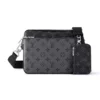 LV Trio Messenger Bag Monogram Eclipse Canvas - RBV35