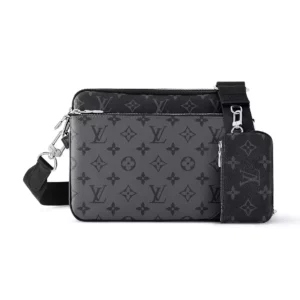 LV Trio Messenger Bag Monogram Eclipse Canvas - RBV35