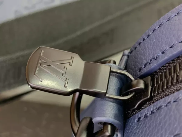 LV Trio Messenger Bag Navy Blue Monogram Shadow - RBV41