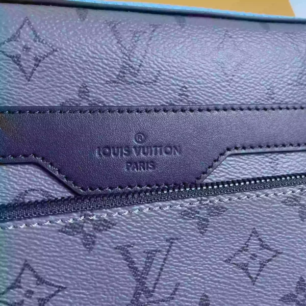 LV Trio Messenger Bag Turquoise Monogram Eclipse Reverse Canvas - RBV37