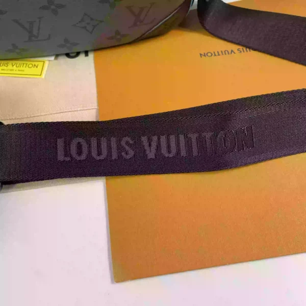 LV Trio Messenger Bag Turquoise Monogram Eclipse Reverse Canvas - RBV37
