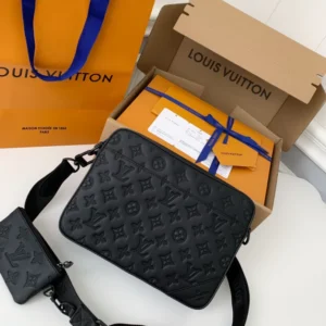 LV Trio Messenger In Black - RBV38