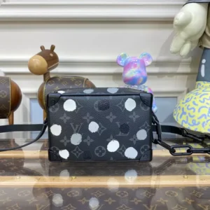 LV X YK Mini Soft Trunk Monogram Eclipse In Black - RBV46
