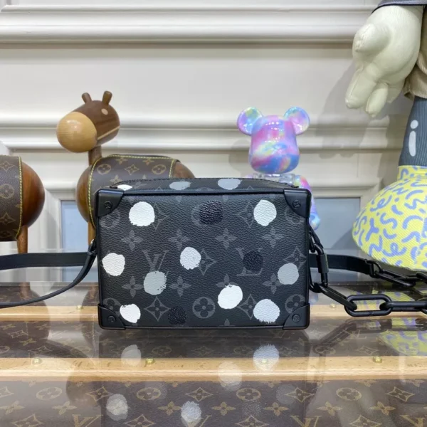 LV X YK Mini Soft Trunk Monogram Eclipse In Black - RBV46