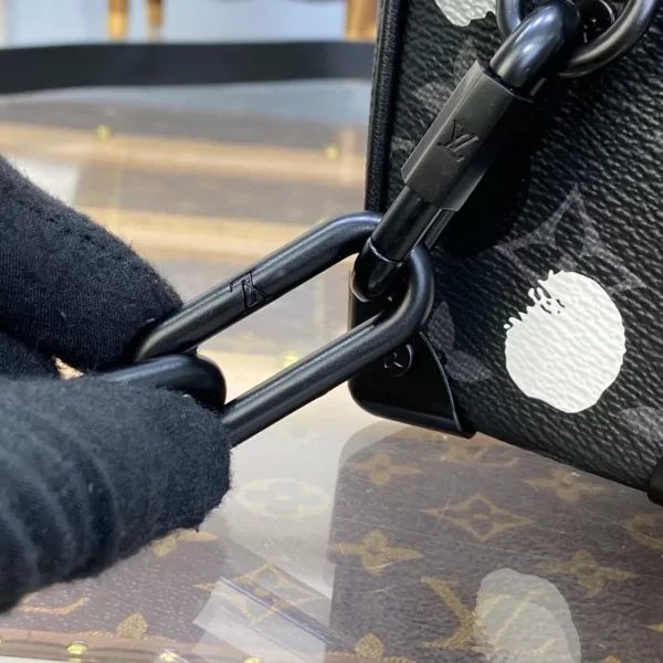 LV X YK Mini Soft Trunk Monogram Eclipse In Black - RBV46