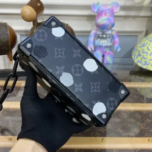 LV X YK Mini Soft Trunk Monogram Eclipse In Black - RBV46