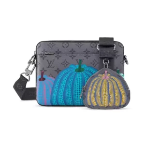 LV x Yayoi Kusama Trio Messenger Monogram Pumpkin Print - RBV39