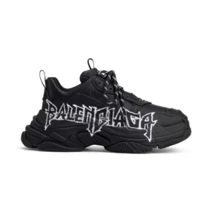 Balenciaga Triple S Sneakers DIY Metal In Black - RBS78