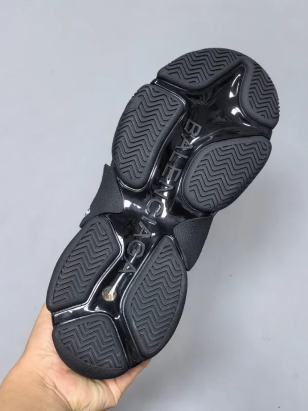 Balenciaga Triple S Sneakers DIY Metal In Black - RBS78