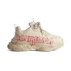 Balenciaga Triple S Sneakers DIY Metal In White - RBS79