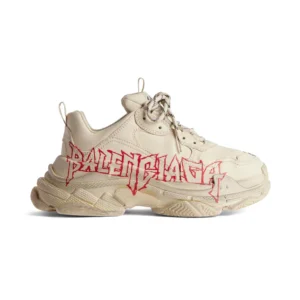 Balenciaga Triple S Sneakers DIY Metal In White - RBS79