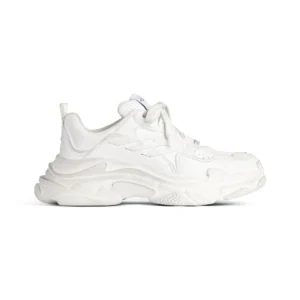 Balenciaga Triple S Sporty Sneakers In White - RBS83