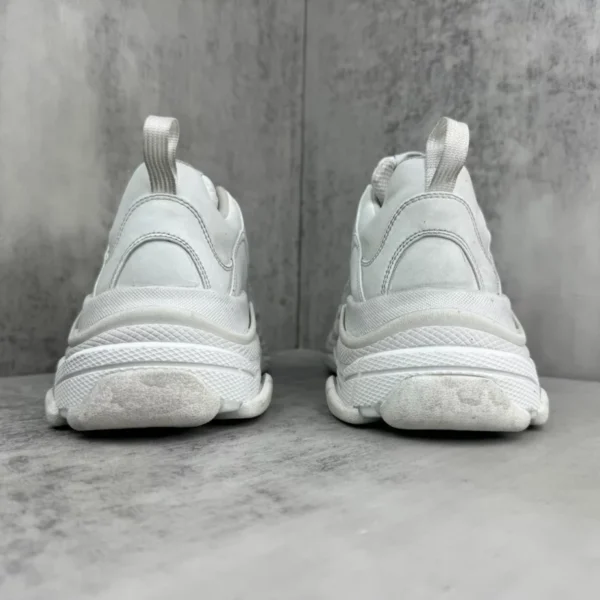 Balenciaga Triple S Sporty Sneakers In White - RBS83
