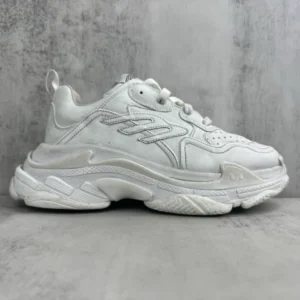 Balenciaga Triple S Sporty Sneakers In White - RBS83