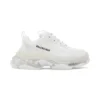 Balenciaga Triple S White Clear Sole Sneakers - RBS80