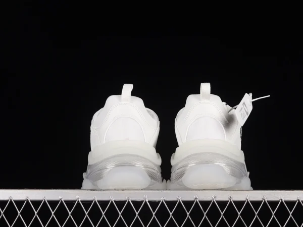 Balenciaga Triple S White Clear Sole Sneakers - RBS80