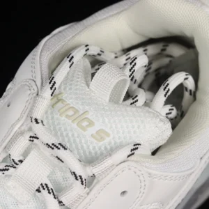 Balenciaga Triple S White Clear Sole Sneakers - RBS80