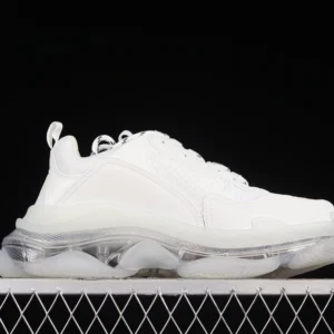 Balenciaga Triple S White Clear Sole Sneakers - RBS80