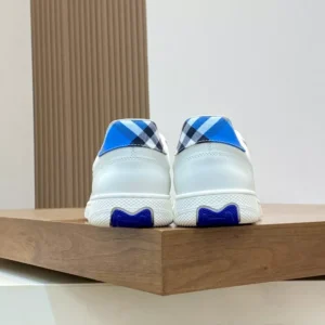 Burberry Leather and Check Terrace Sneakers​ - RBB03