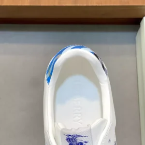Burberry Leather and Check Terrace Sneakers​ - RBB03