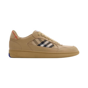 Burberry Leather and Check Terrace Sneakers​ - RBB04