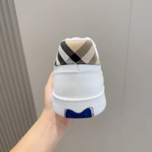 Burberry Leather and Check Terrace Sneakers​ - RBB05