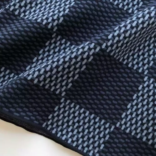 LV Damier Short-Sleeved Crewneck With LV Crystal Patch - LRT69