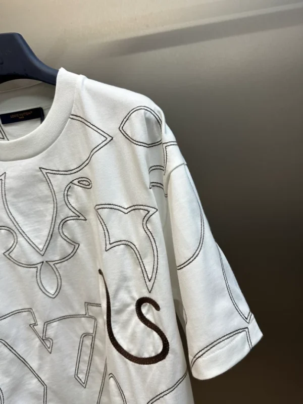LV Embossed Cotton T-shirt - LRT68