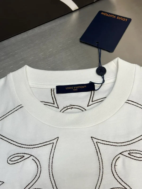LV Embossed Cotton T-shirt - LRT68
