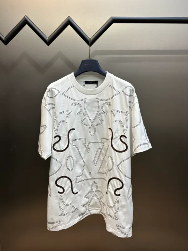 LV Embossed Cotton T-shirt - LRT68