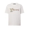 LV Embroidered Short-Sleeved T-Shirt - LRT65