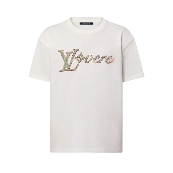 LV Embroidered Short-Sleeved T-Shirt - LRT65