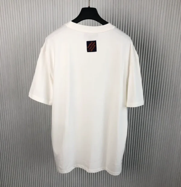 LV Embroidered Short-Sleeved T-Shirt - LRT65