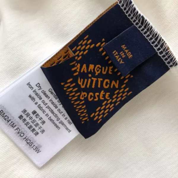 LV Embroidered Short-Sleeved T-Shirt - LRT65
