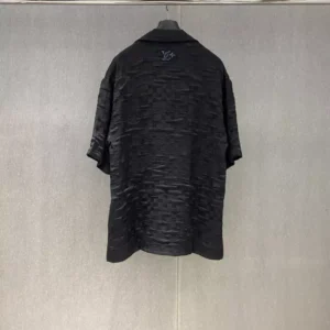 LV Graphic Jacquard Short-Sleeved Shirt - LRT58