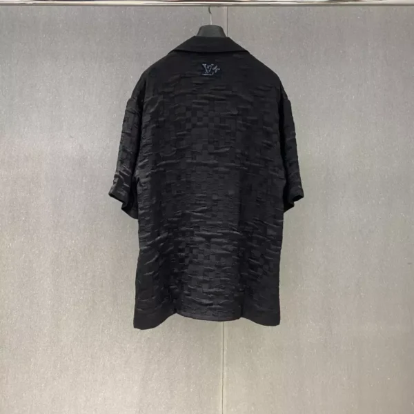 LV Graphic Jacquard Short-Sleeved Shirt - LRT58
