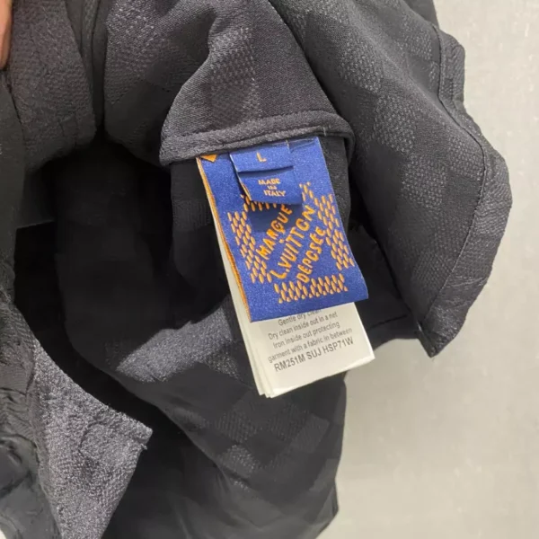 LV Graphic Jacquard Short-Sleeved Shirt - LRT58