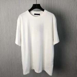 LV Monogram Embroidered Cotton T-Shirt - LRT64