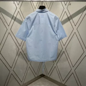 LV Monogram Flowers Embroidered Short-Sleeved Shirt - LRT57
