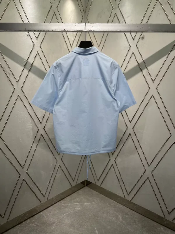 LV Monogram Flowers Embroidered Short-Sleeved Shirt - LRT57