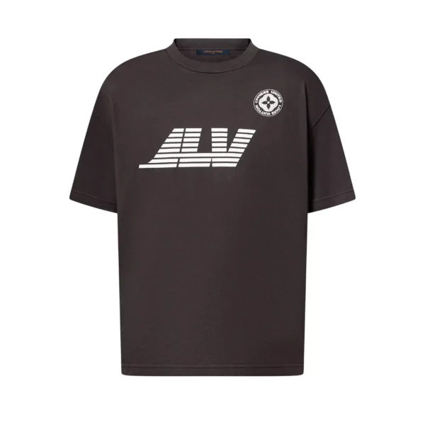 LV Washed Printed Cotton T-Shirt - LRT70