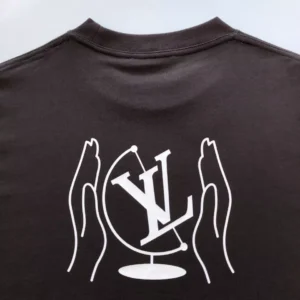 LV Washed Printed Cotton T-Shirt - LRT70